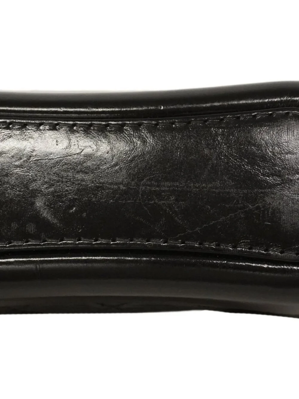 Chanel Shoulder Bag Gabrielle Leather Black Gold Silver